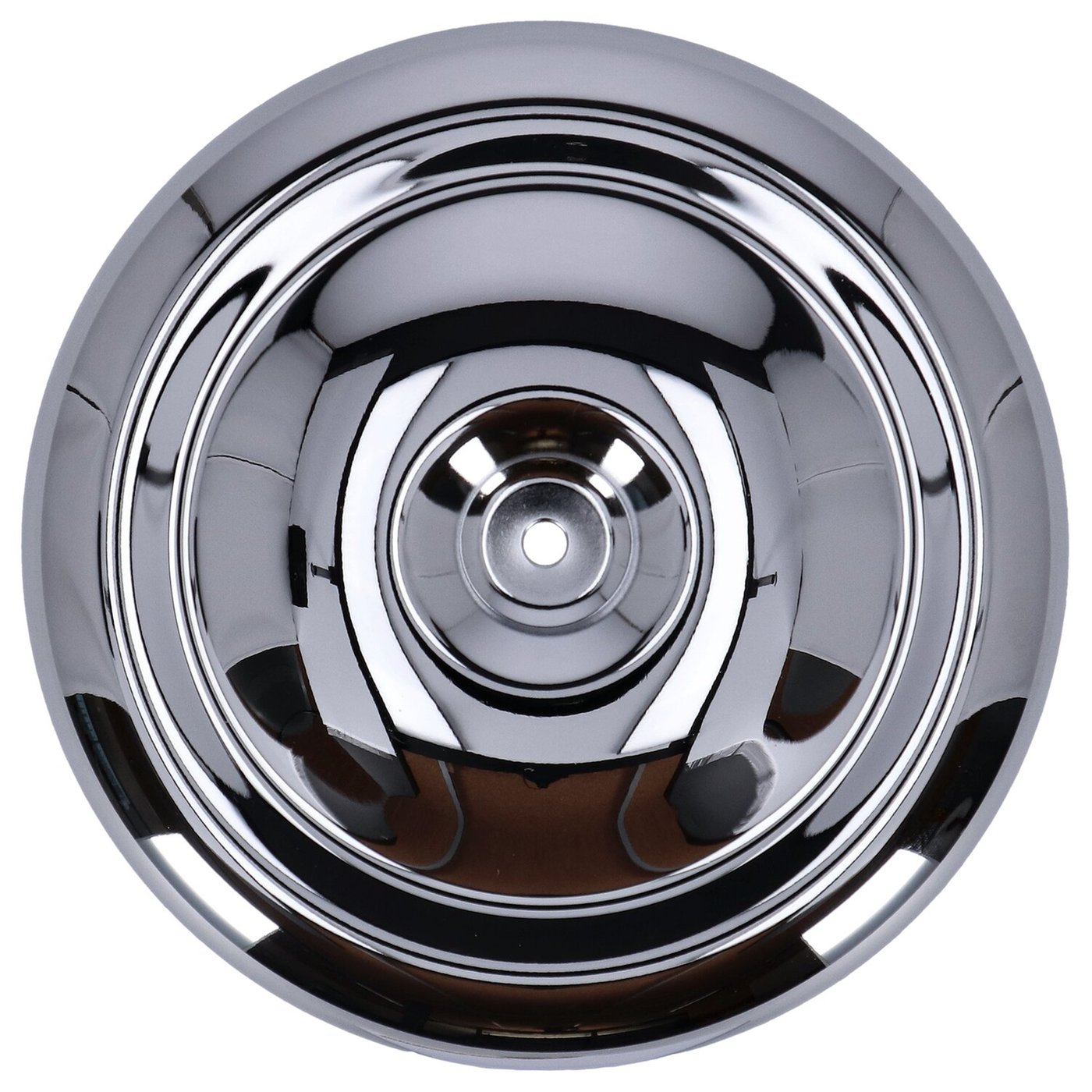 Mikuni Mikuni, HSR42 air cleaner cover (with cut-out). Chrome - Image 2