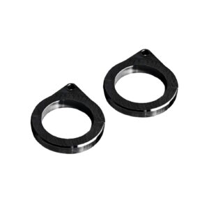 Killer Custom Killer Custom, speedometer housing brackets. 1-1/4" Black