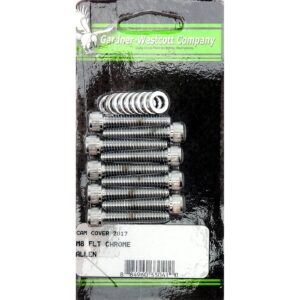 Gardner-Westcott GW, cam cover hardware kit allen. Chrome