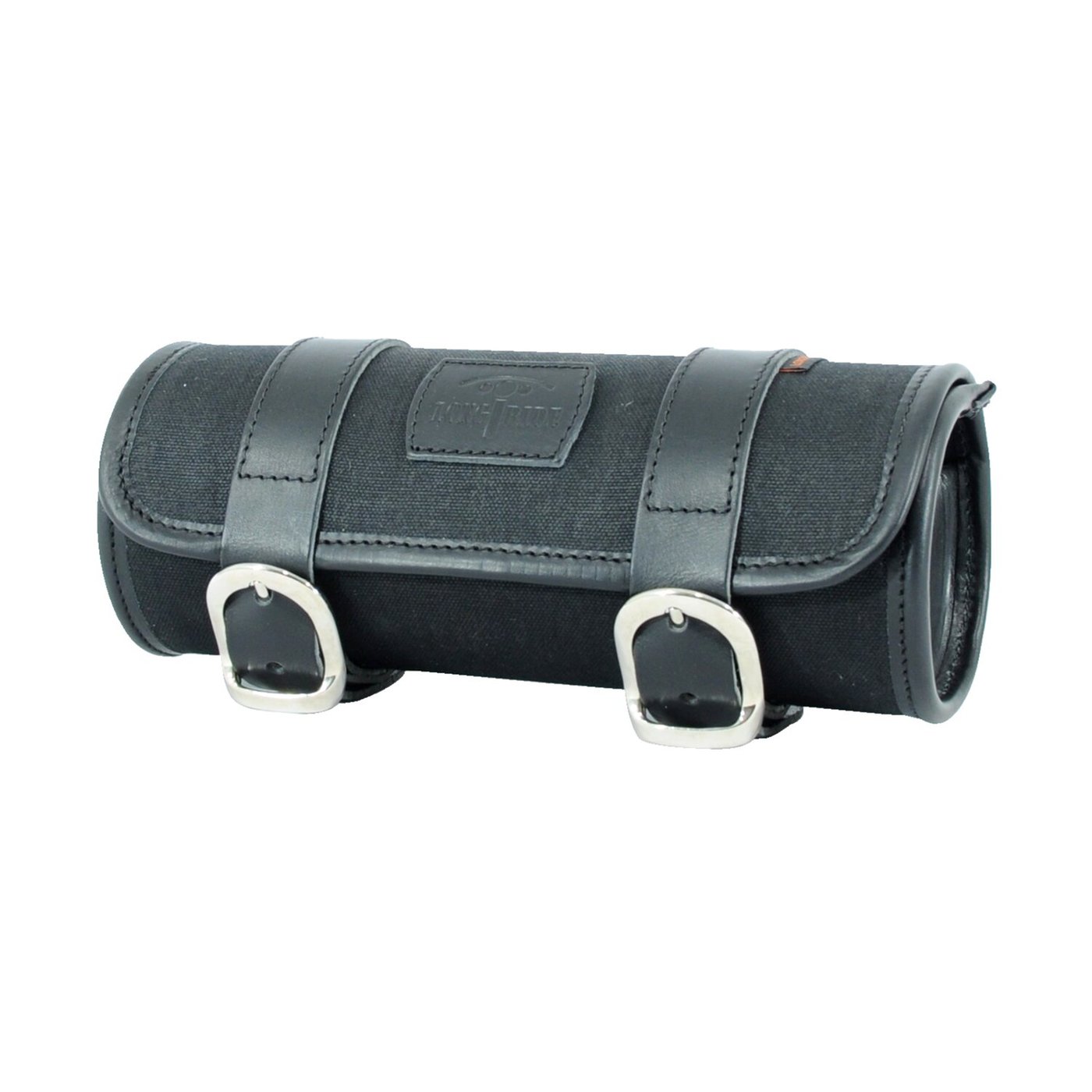 Longride Longride, Classic tool roll waxed cotton. Black
