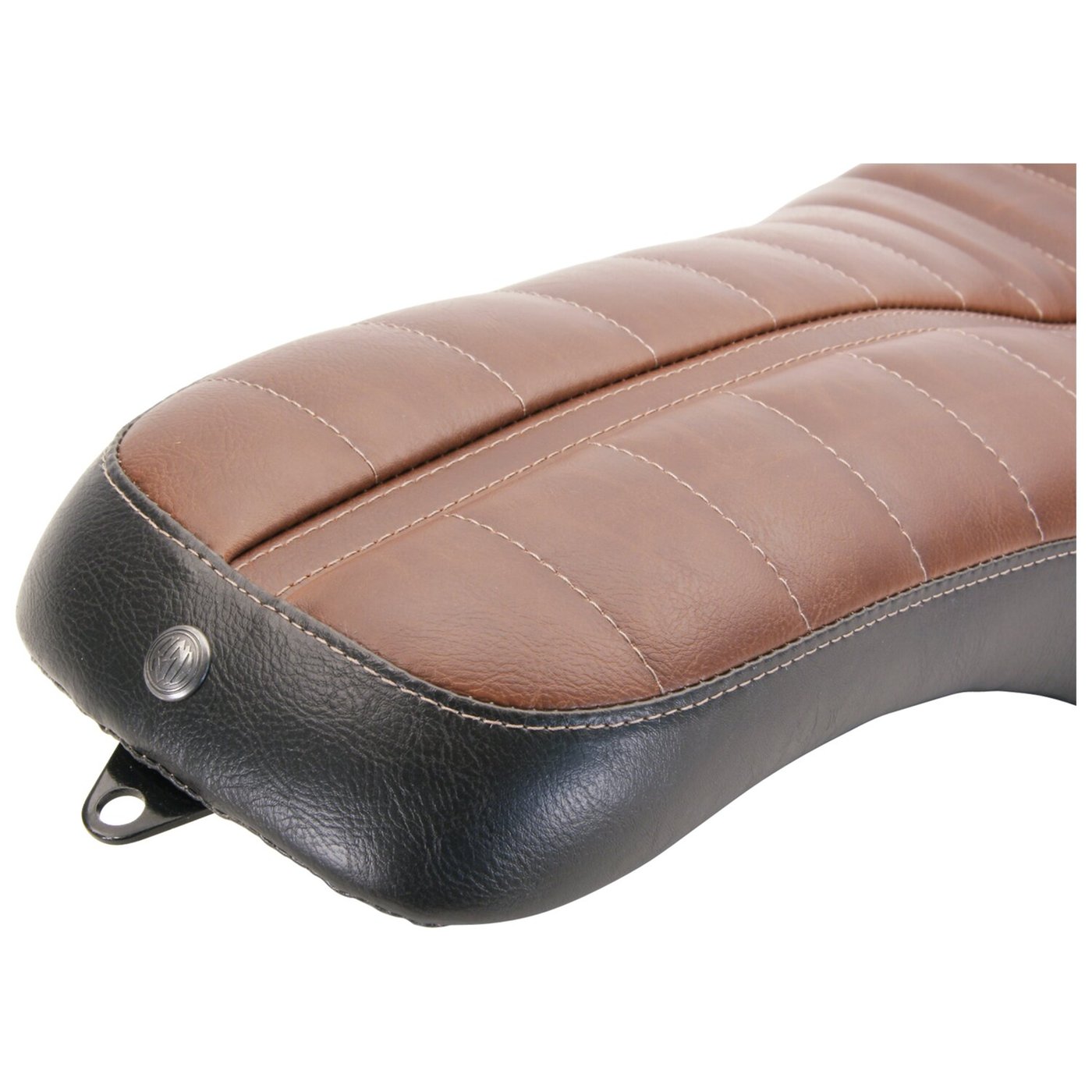 Roland Sands Design Roland Sands Design, 2-up Flatout seat. Enzo Brown - Image 2