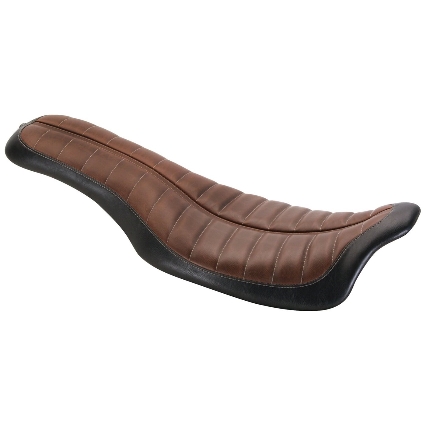 Roland Sands Design Roland Sands Design, 2-up Flatout seat. Enzo Brown