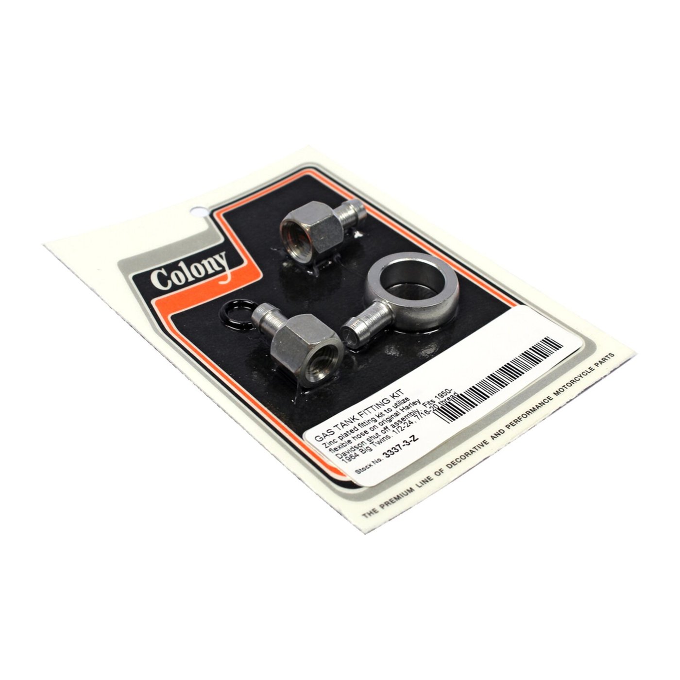 Colony Colony, 50-65 fuel valve conversion kit zinc