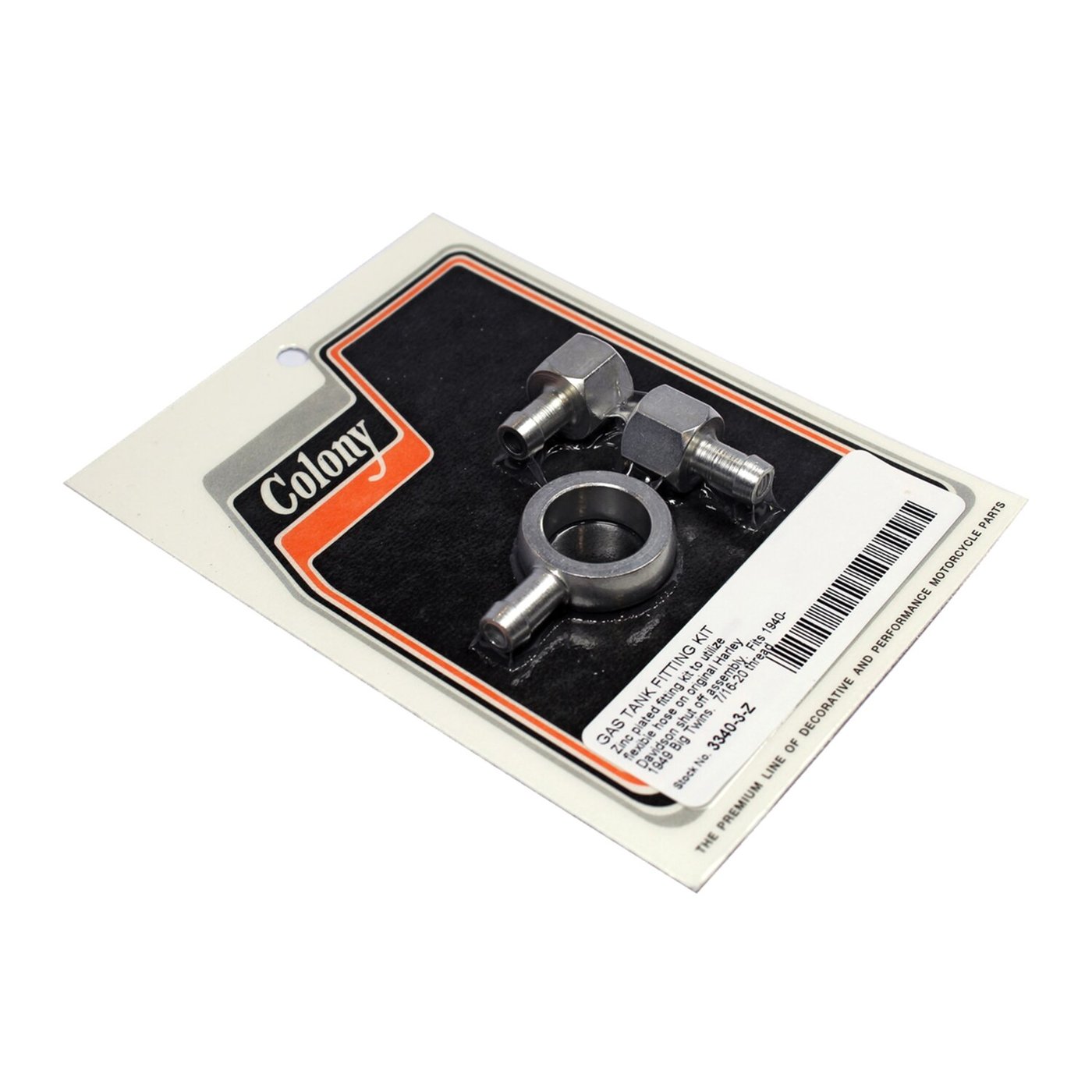 Colony Colony, 40-49 fuel valve conversion kit zinc