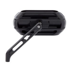 Arlen Ness Arlen Ness, Sidekick caged mirror left hand contrast black