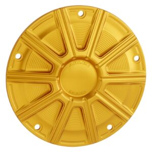 Arlen Ness Arlen Ness, 10-Gauge II derby cover. Gold