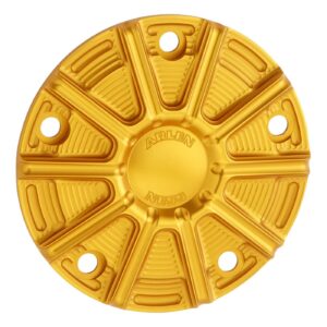 Arlen Ness Arlen Ness, 10-gauge point cover. Gold