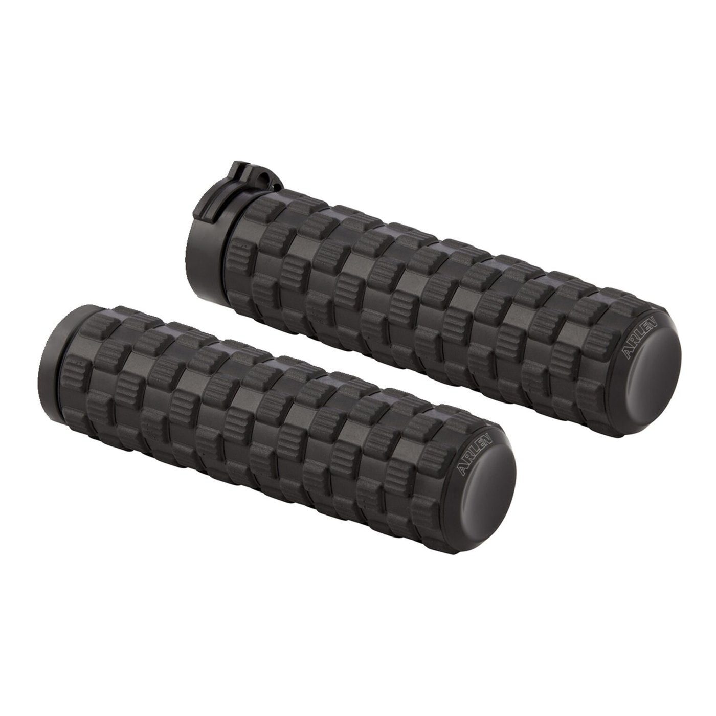 Arlen Ness Arlen Ness, Air Trax grips. Black end caps