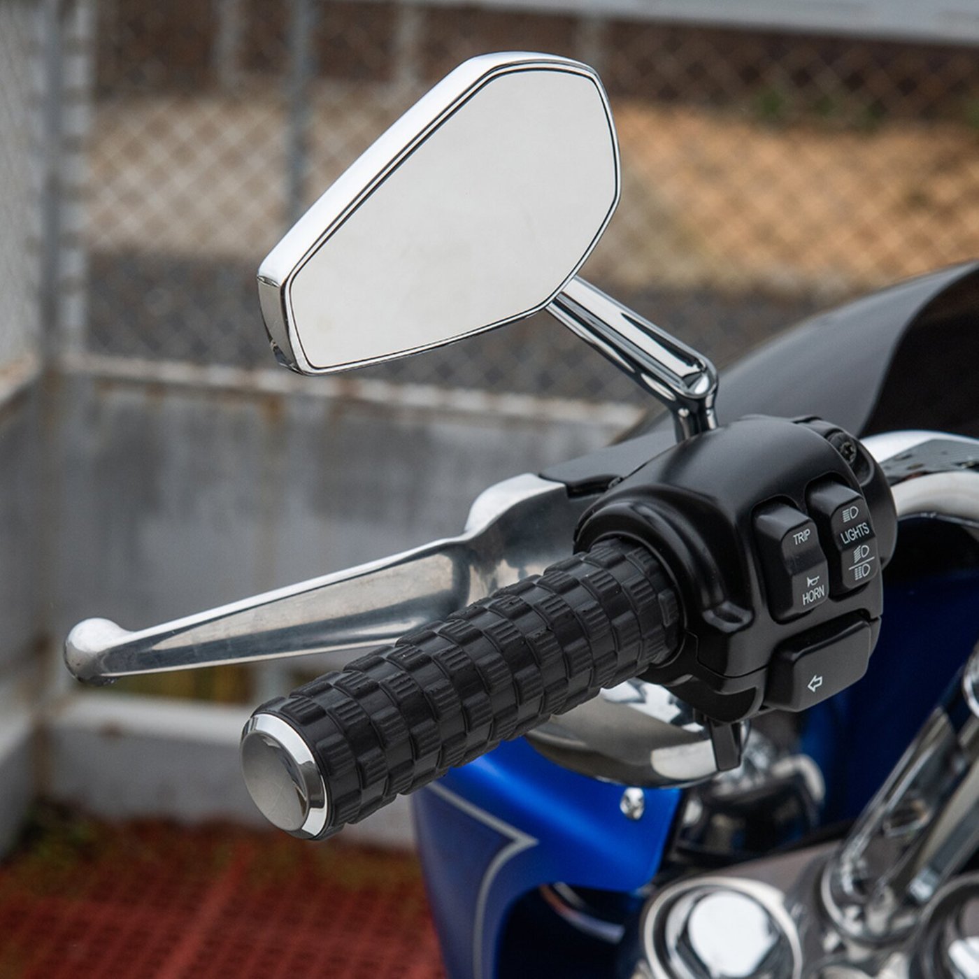 Arlen Ness Arlen Ness, Air Trax grips. Chrome end caps - Image 2
