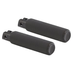 Arlen Ness Arlen Ness, Knurled rider foot pegs. Black