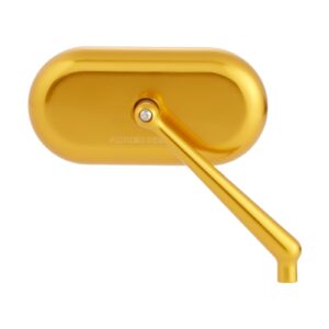 Arlen Ness Arlen Ness, Oval forged mirror. Right, gold