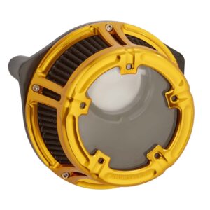 Arlen Ness Arlen Ness, Method air cleaner kit. Gold