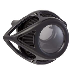 Arlen Ness Arlen Ness, Clear Tear air cleaner assembly. Black