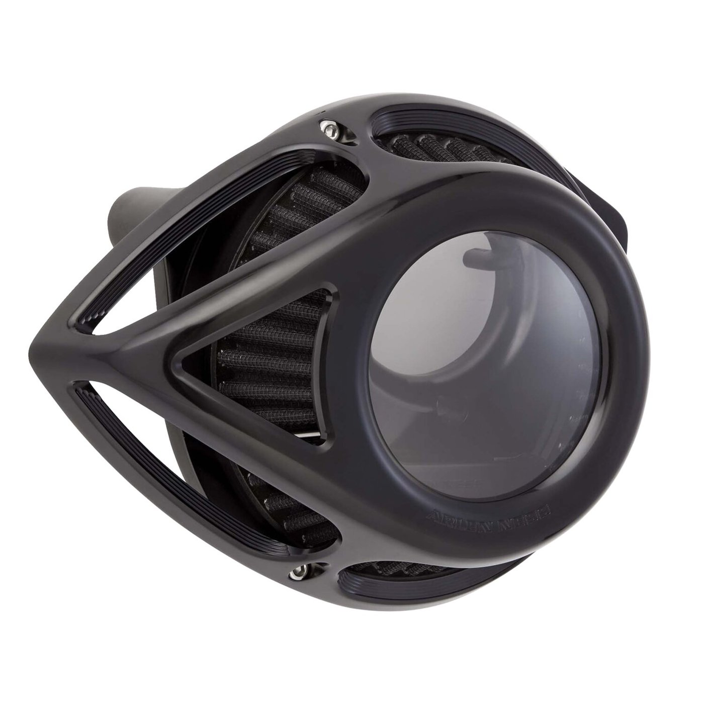 Arlen Ness Arlen Ness, Clear Tear air cleaner assembly. Black