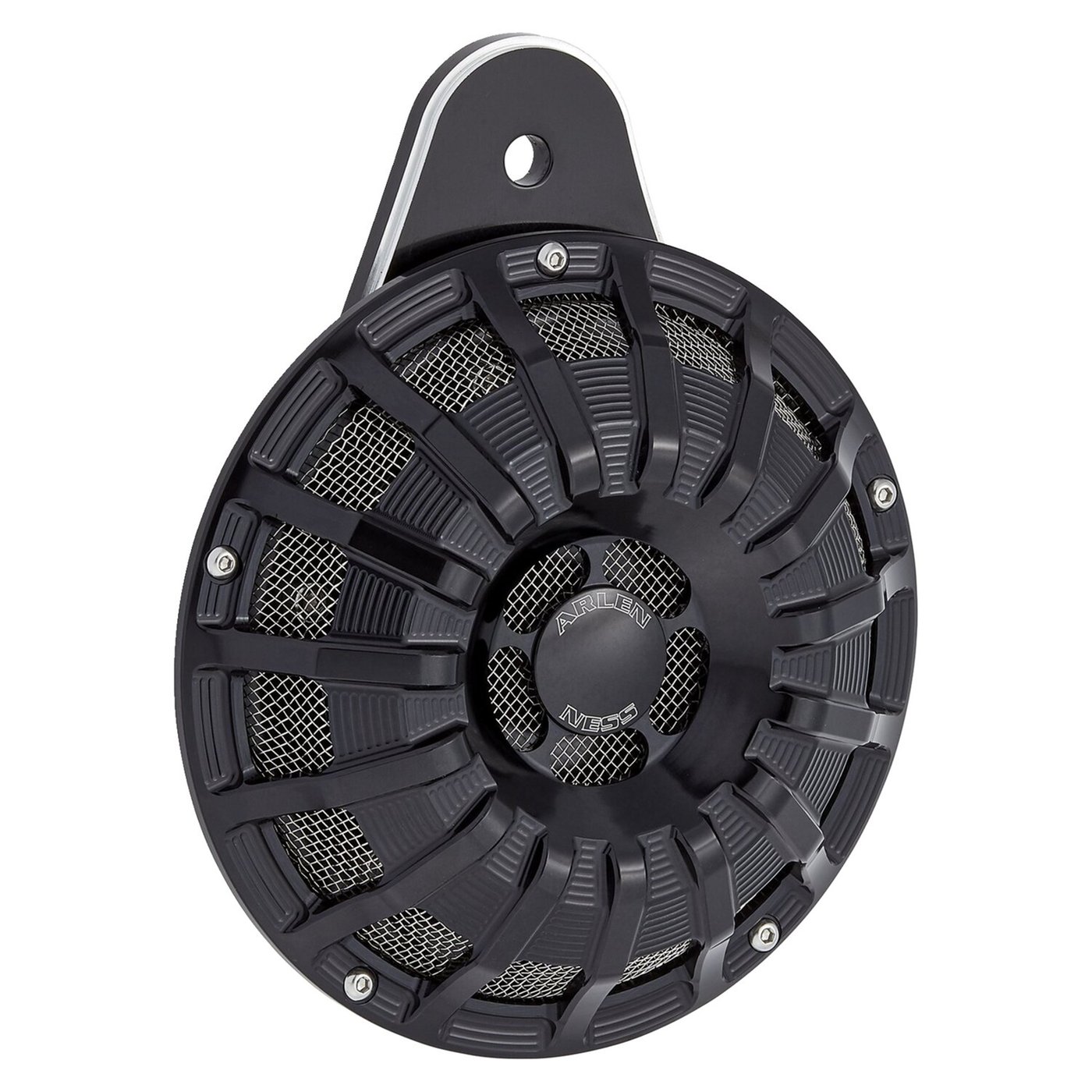 Arlen Ness Arlen Ness, 15-spoke horn cover. All Black