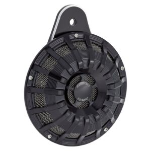 Arlen Ness Arlen Ness, 15-spoke billet horn kit. All Black