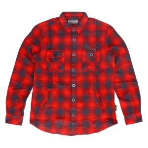 MCS MCS Worker flanel shirt red/grey