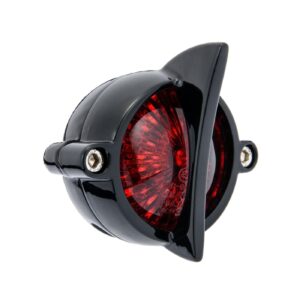Motone Motone, Cuda taillight. Black, no bracket. ECE