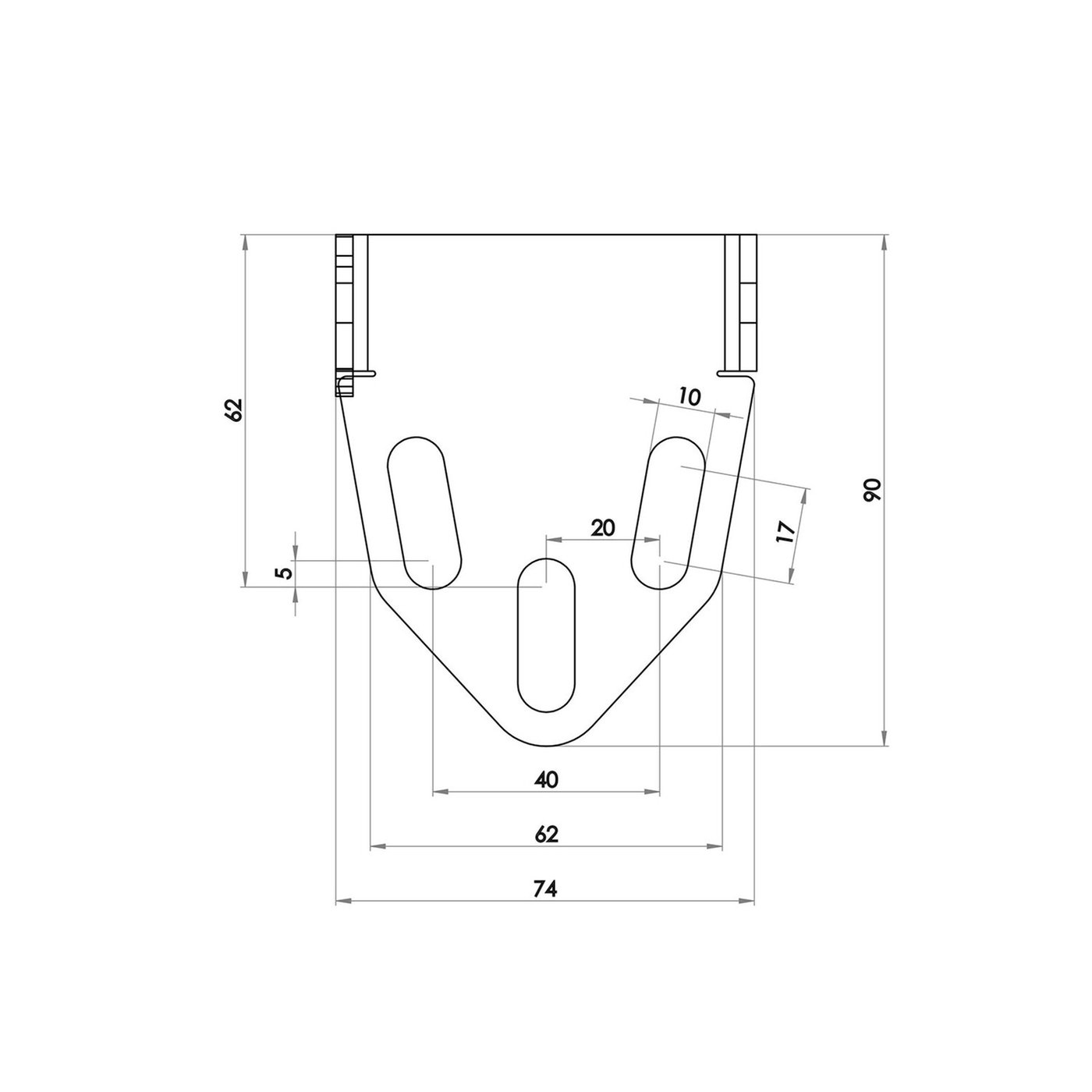 Zieger Zieger, under fender license plate bracket kit. Pro5 - Image 2