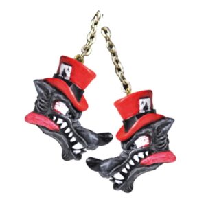 Lethal Threat Dangler Top Hat Wolf