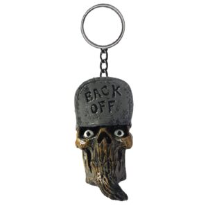 Lethal Threat Lethal Threat, key chain Back Off Skull Head