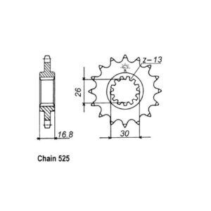 JT Sprockets JT Front Sprocket 1370.15