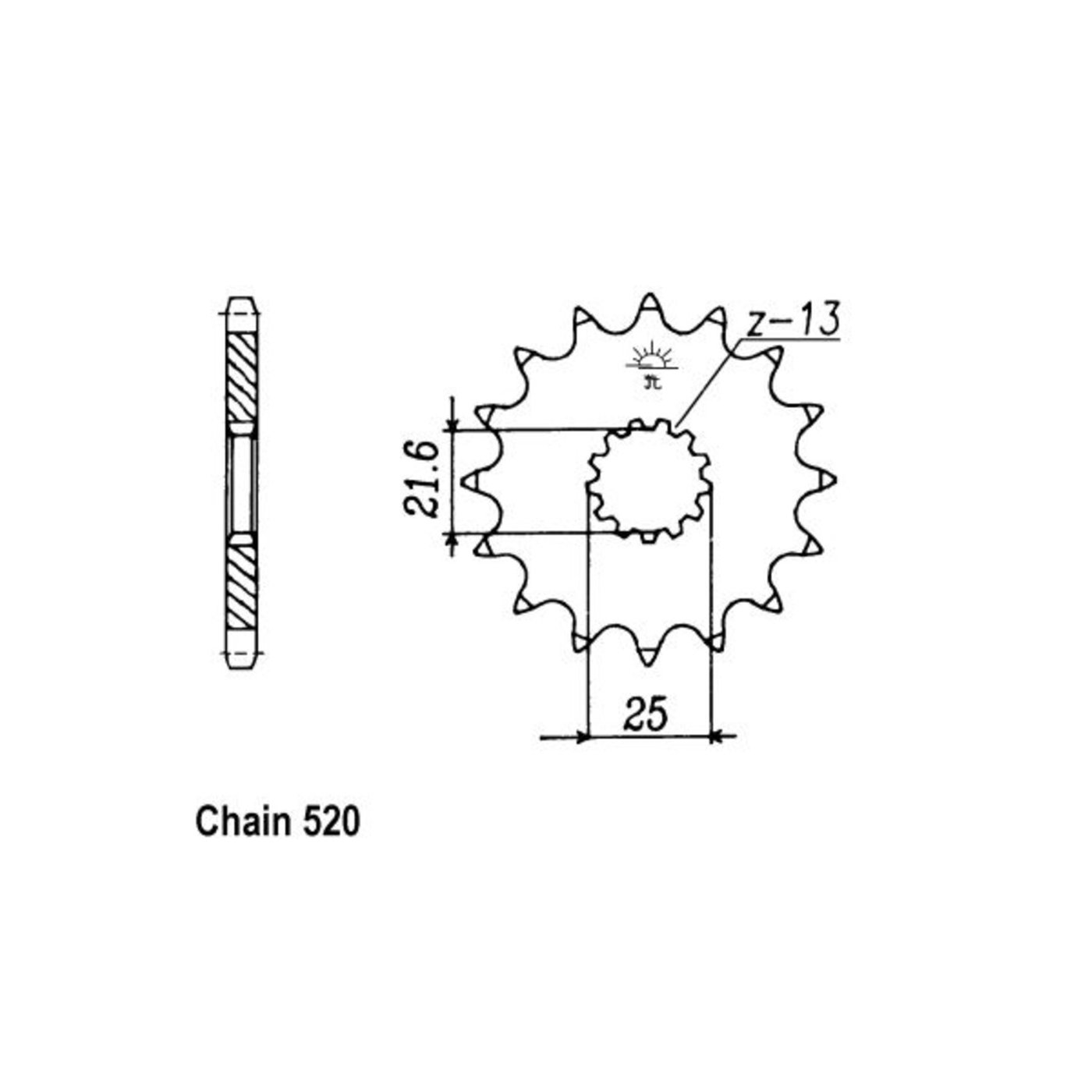 JT Sprockets JT Front Sprocket 565.14