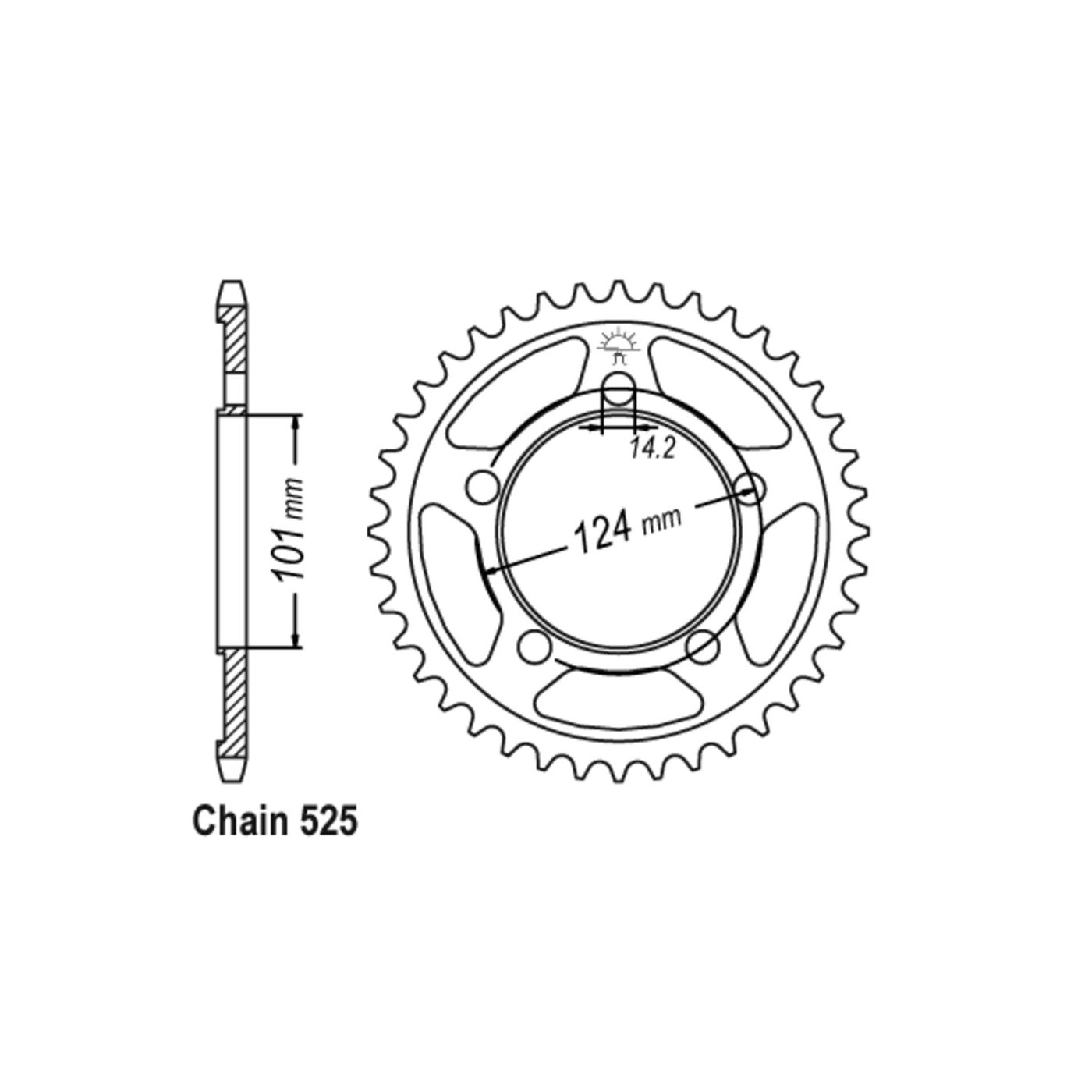 JT Sprockets JT rear sprocket 898.37