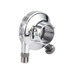 Kustom Tech K-Tech 1" Deluxe throttle housing. Polished aluminum