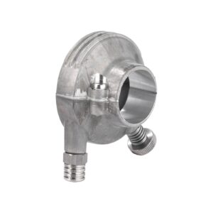 Kustom Tech K-Tech 1" Deluxe throttle housing. Raw aluminum