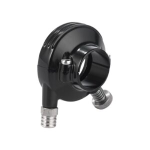 Kustom Tech K-Tech 1" Deluxe throttle housing. Black anodized aluminum