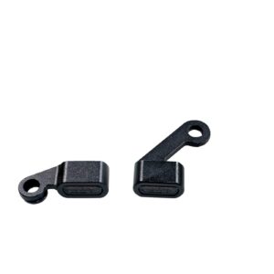 MCS Fastline, below bar LED turn signal set. Black, smoke lens