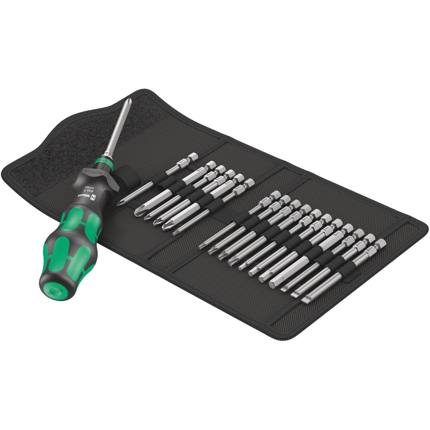 Wera Wera, Kraftform kompakt turbo 1. 19-pc bit set