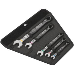 Wera Wera wrench open/box end set 5-pc Joker 6003 series -US size