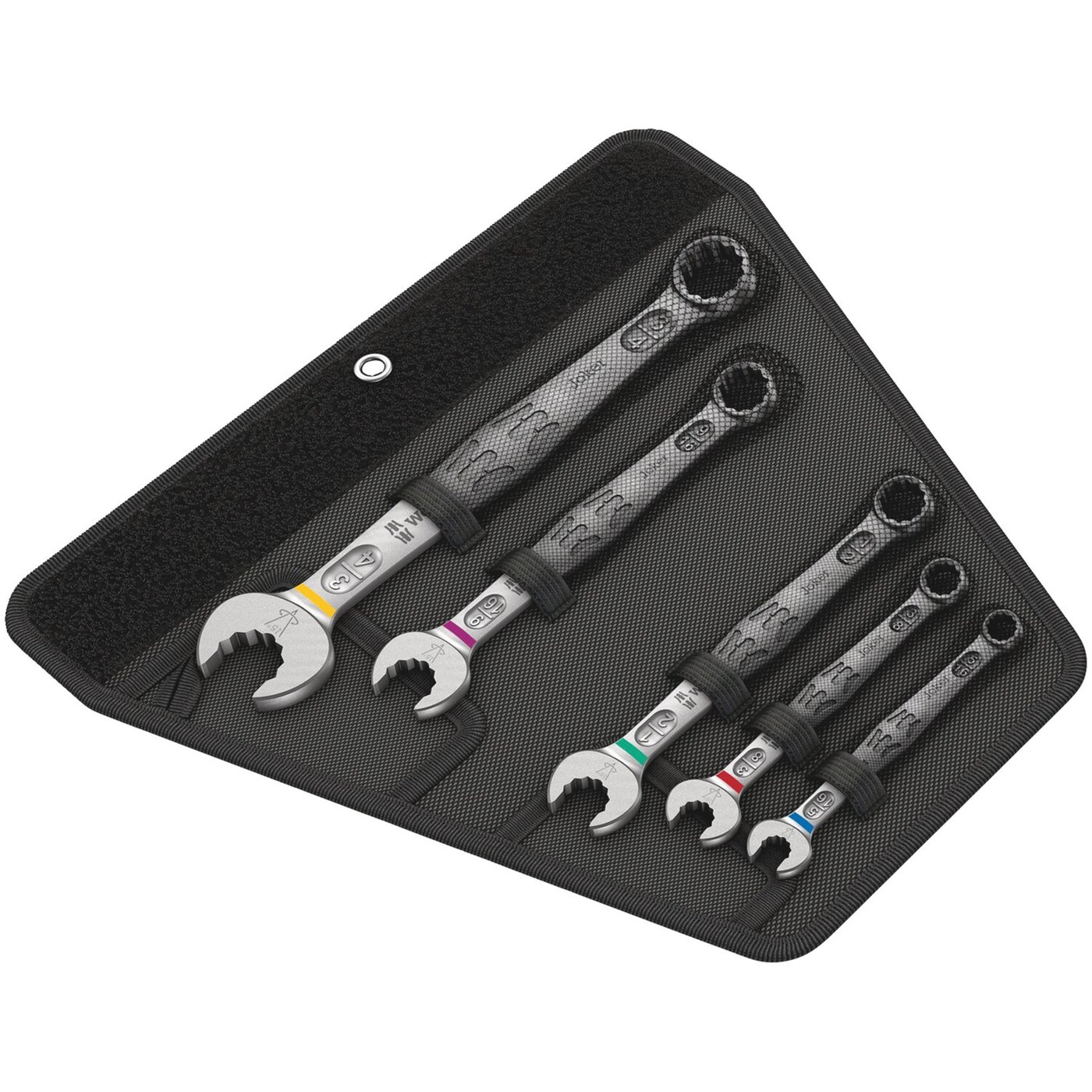 Wera Wera wrench open/box end set 5-pc Joker 6003 series -US size