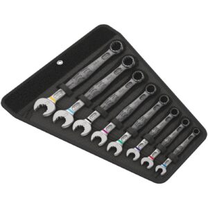 Wera Wera wrench open/box end set 8-pc Joker 6003 series -US size