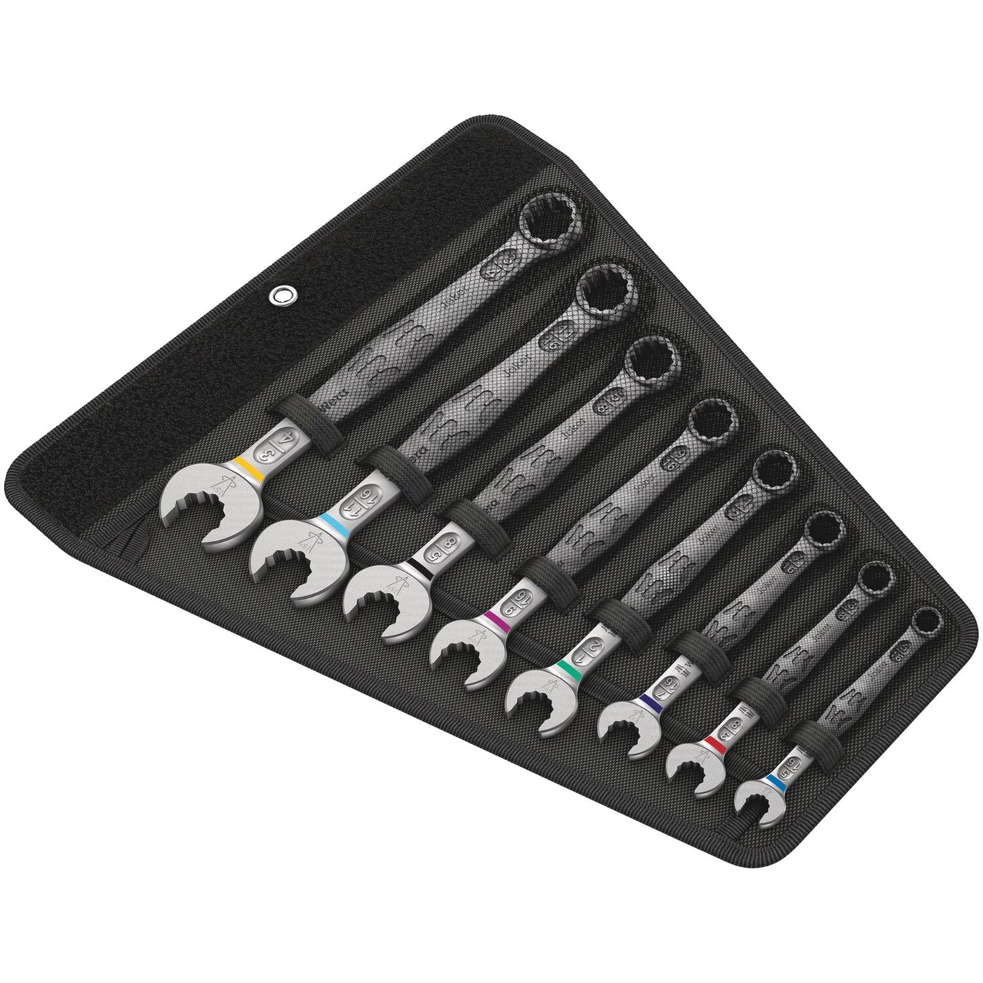 Wera Wera wrench open/box end set 8-pc Joker 6003 series -US size