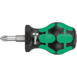 Wera Wera Stubby screwdriver series 355 PZ2 for Pozidriv screws