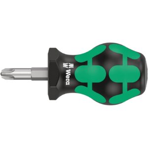 Wera Wera Stubby screwdriver series 355 PZ3 for Pozidriv screws