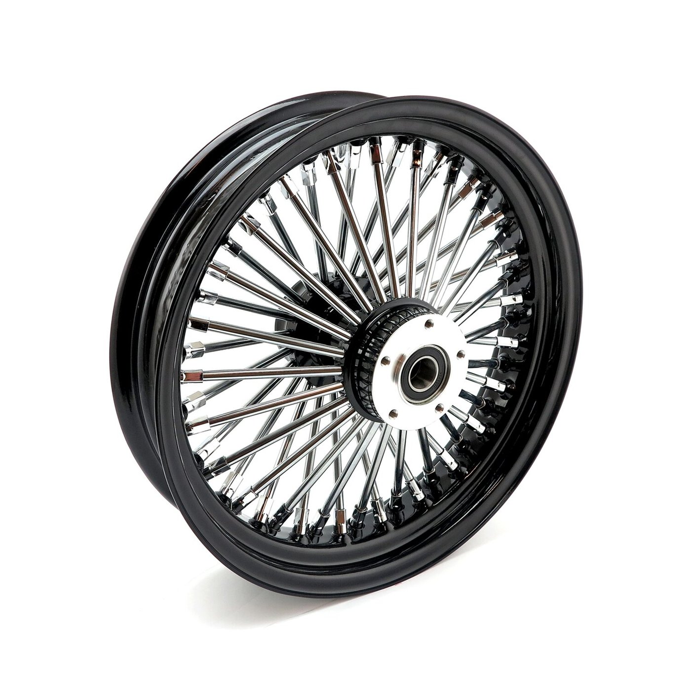 MCS MCS radial 48 fat spoke front wheel 3.50 x 16 DF black - Image 2