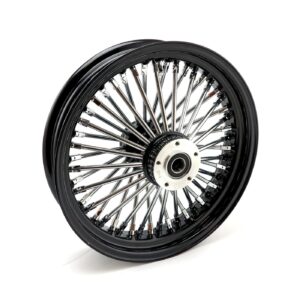 MCS MCS radial 48 fat spoke front wheel 3.50 x 16 DF black