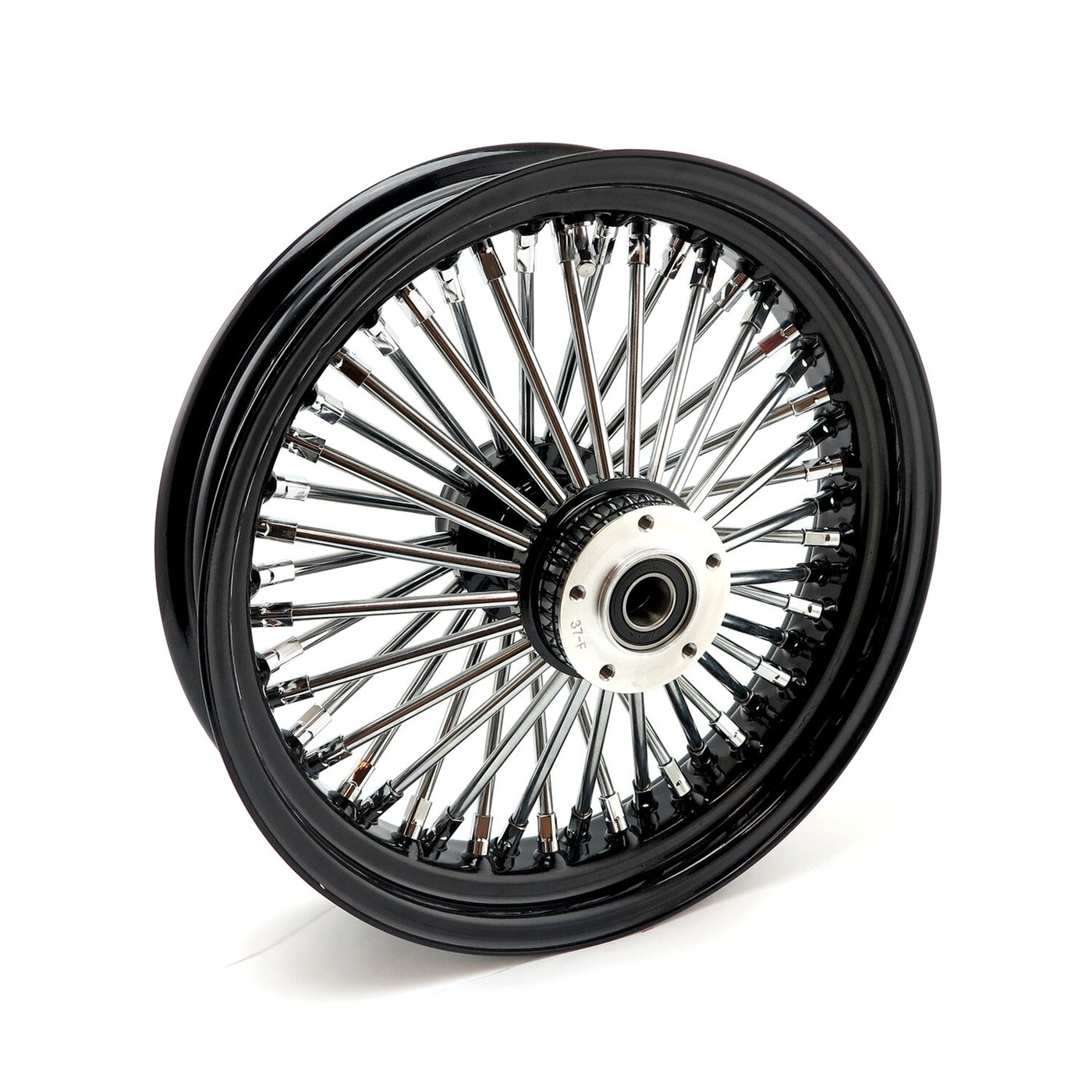MCS MCS radial 48 fat spoke front wheel 3.50 x 16 DF black