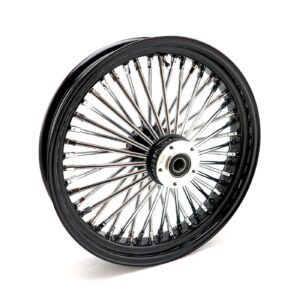 MCS MCS radial 48 fat spoke front wheel 3.50 x 18 DF black