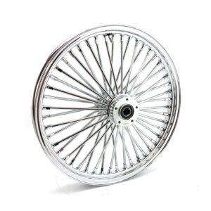 MCS MCS radial 48 fat spoke front wheel 2.15 x 21 DF chrome