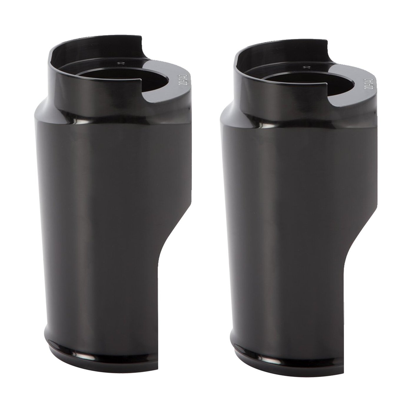 Arlen Ness Arlen Ness, Smooth fork boots for fat wheels. Black - Image 2