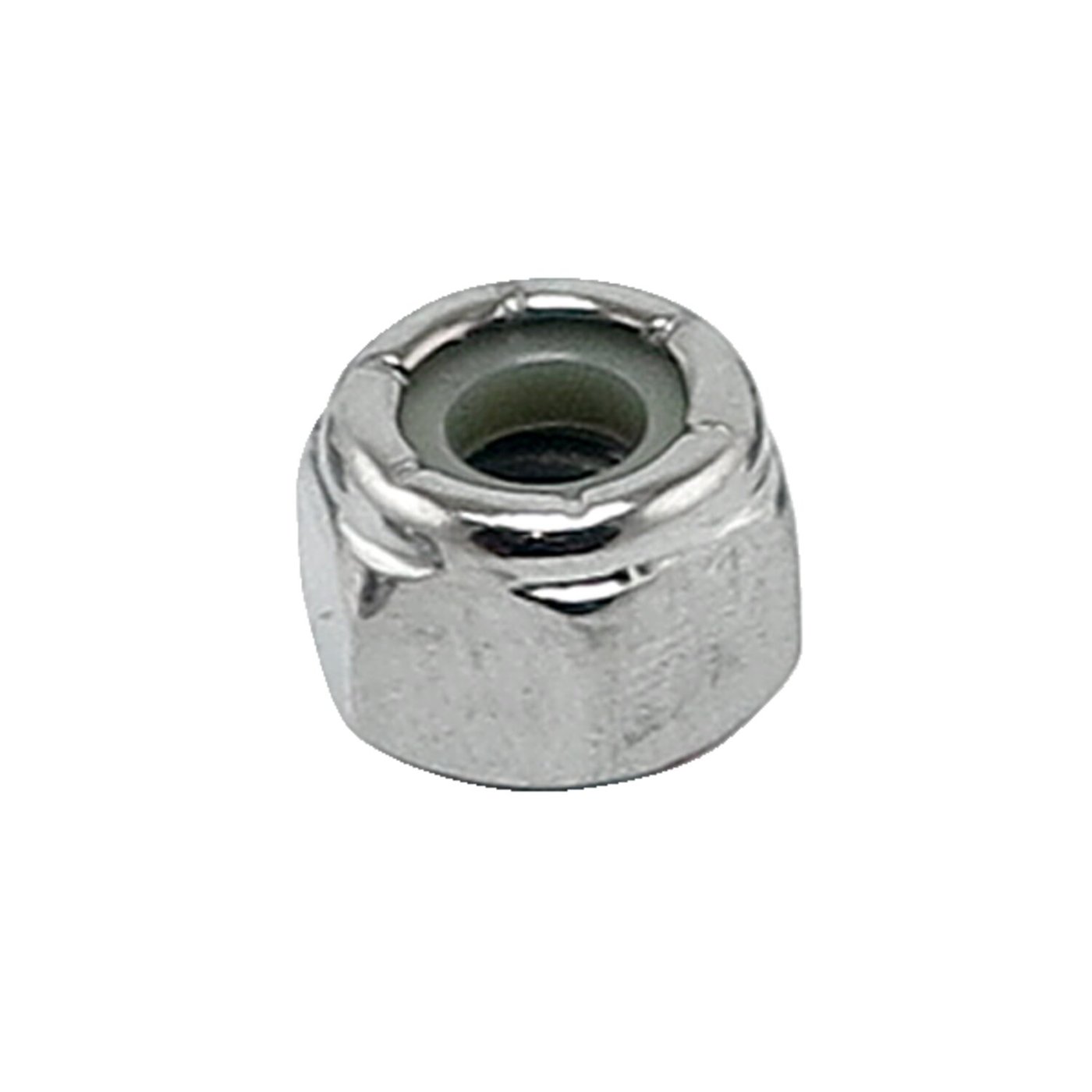 Colony Colony 7/16-14 nylon insert lock nuts chrome