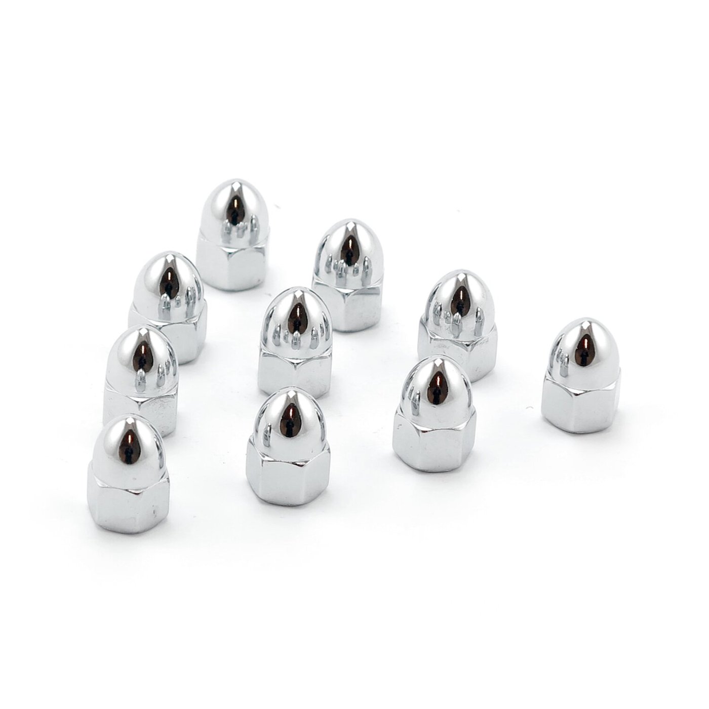 Colony Colony M12 x 1.25 acorn nuts chrome. High Crown - Image 2