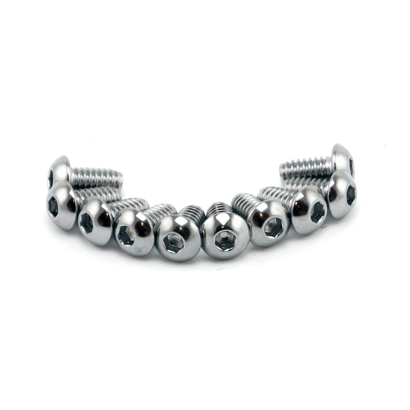 Colony Colony 1/4-28 x 1-1/2 button head allen bolts chrome - Image 2