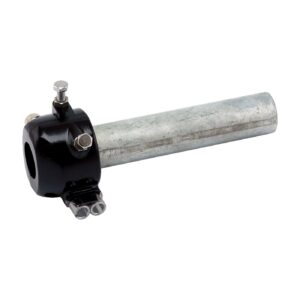 Emgo Universal metal throttle grip 7/8"/22mm handlebars, black