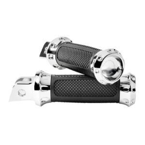 Performance Machine Performance Machine, Overdrive rider foot pegs. Chrome